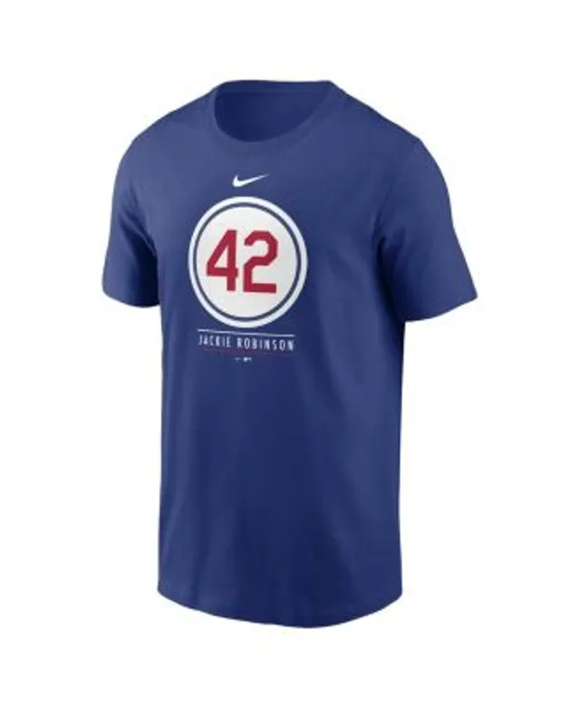 Men's Brooklyn Dodgers Jackie Robinson Mitchell & Ness Gray Cooperstown  Collection Legends T-Shirt