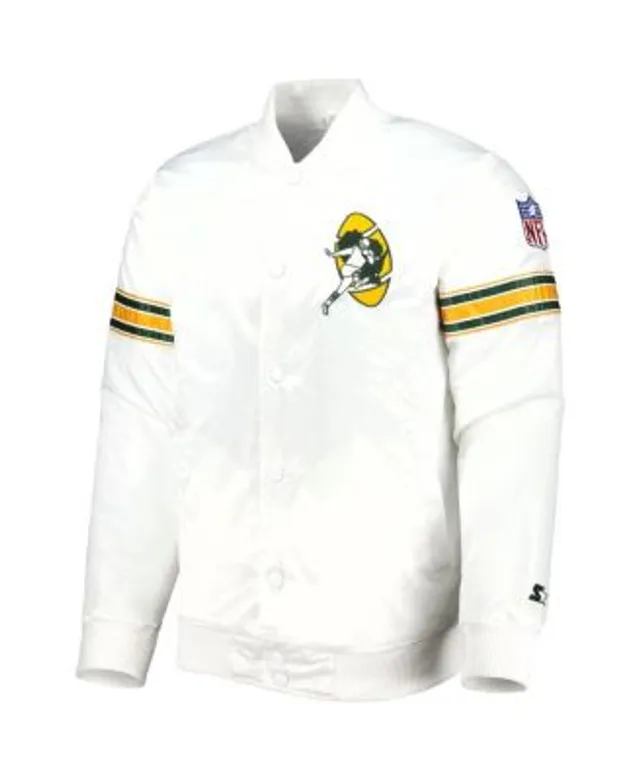 Green Bay Packers Coaches Classic Raglan Full-Snap Windbreaker Jacket -  Green