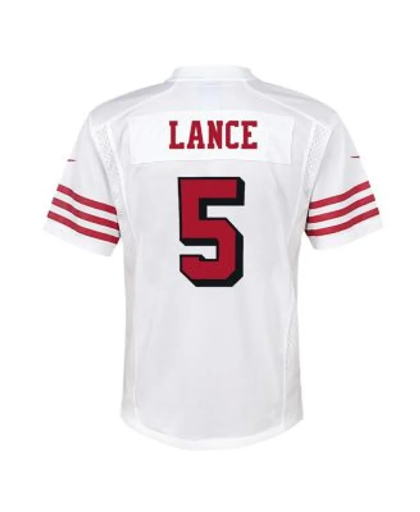 Youth Mitchell & Ness Joe Montana Scarlet/Gold San Francisco 49ers Split  Legacy Jersey