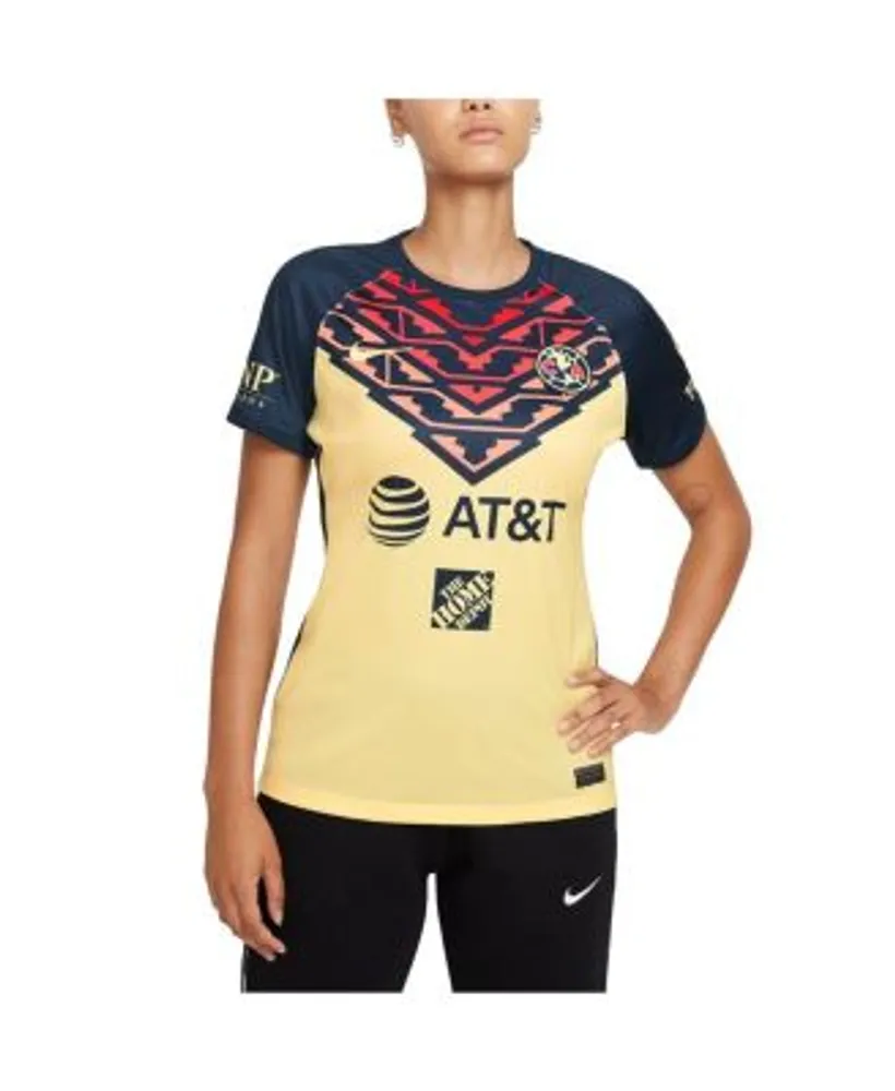 Club America Nike 2021/22 Away Breathe Stadium Replica Jersey - Navy