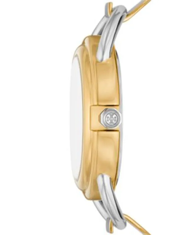 Tory Burch Women's The Eleanor Gold-Tone Stainless Steel Bracelet Watch  24mm - Macy's