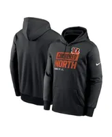 Nike Men's 2022 AFC North Champions Trophy Collection (NFL Cincinnati Bengals) T-Shirt in Black, Size: Small | NP9900A9AZ-A5V