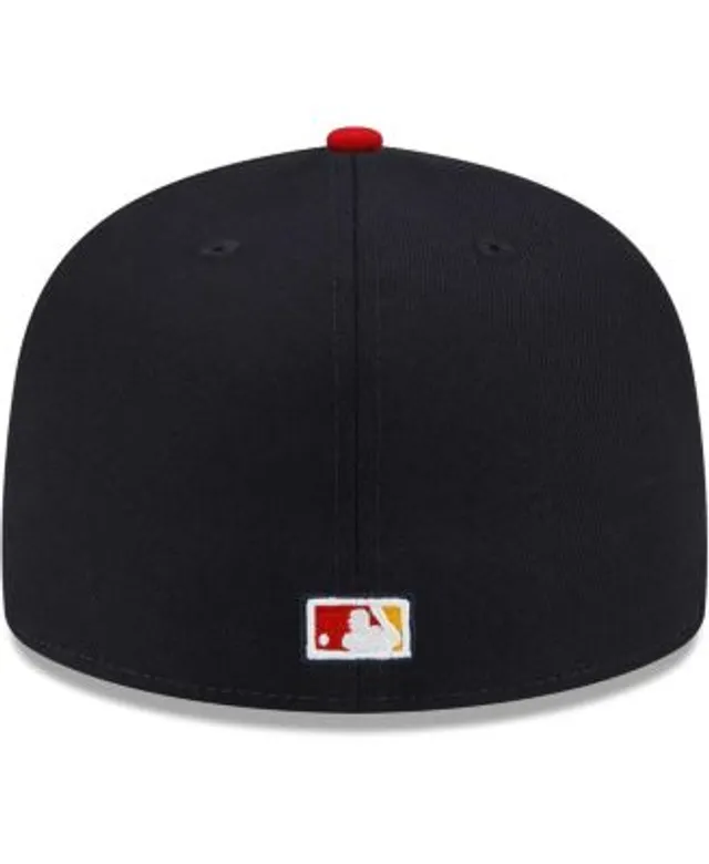 New Era Men's x Just Don Navy, Red Atlanta Braves 2000 MLB All-Star Game  59FIFTY Fitted Hat