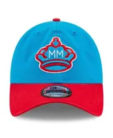 New Era Men's Blue, Red Miami Marlins 2021 City Connect 9TWENTY Adjustable  Hat