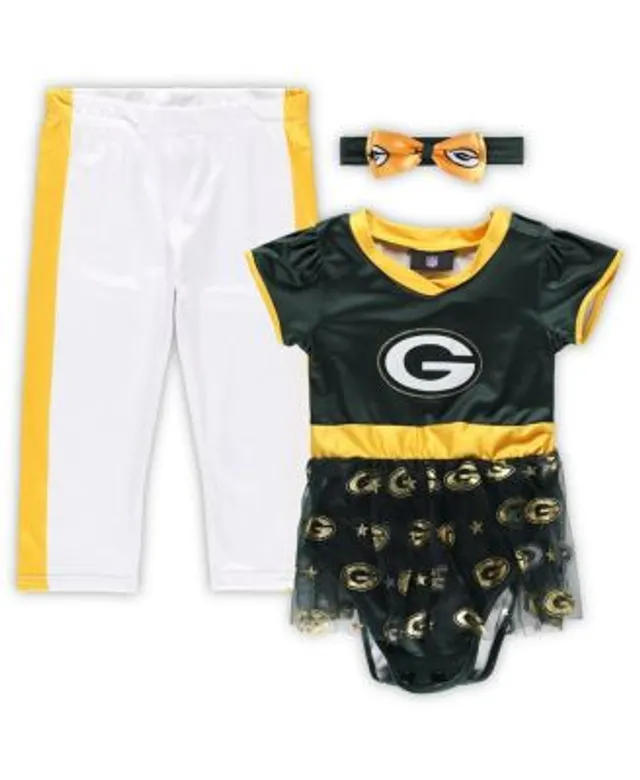 Jerry Leigh Infant Boys and Girls Green White Bay Packers Tailgate