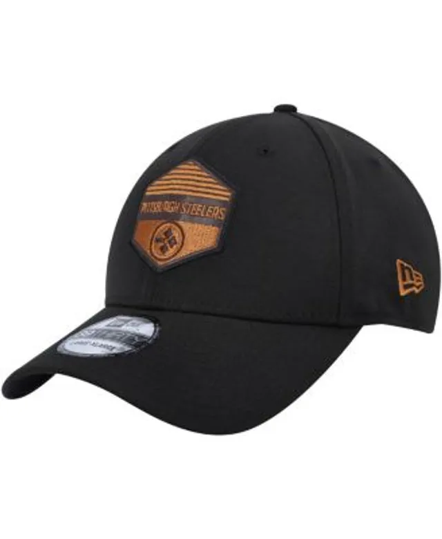 Pittsburgh Steelers Team Classic 39THIRTY Black New Era Flex Hat