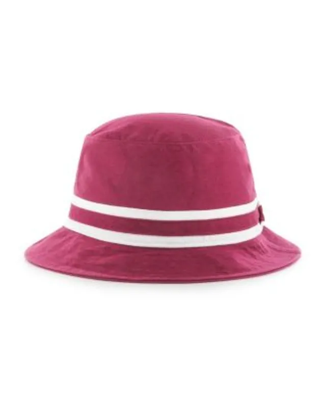 Men's '47 Black Arizona Cardinals Striped Bucket Hat