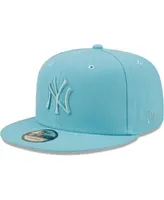 New Era Men's Cream New York Yankees Spring Color Basic 9FIFTY Snapback Hat