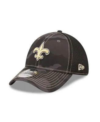 New Orleans Saints Era Shattered 39THIRTY Flex Hat Gold/Black