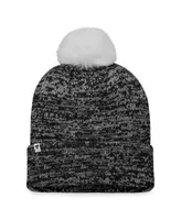 Men's Fanatics Branded Gray Detroit Tigers Cuffed Knit Hat with Pom