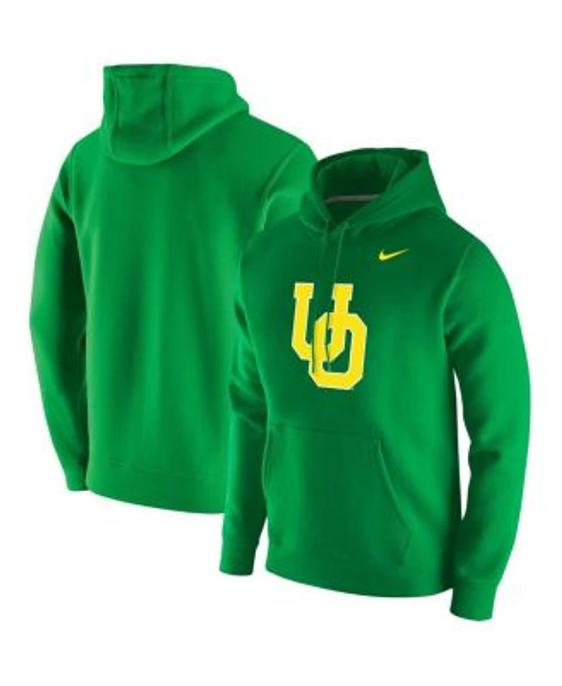 Nike Men's Green Oregon Ducks Vintage-Like School Logo Pullover Hoodie |  Vancouver Mall