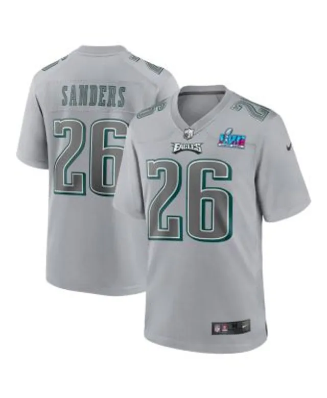 Nike Men's Miles Sanders Black Philadelphia Eagles Game Jersey - Macy's