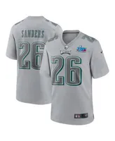 Youth Miles Sanders Black Philadelphia Eagles Replica Player Jersey