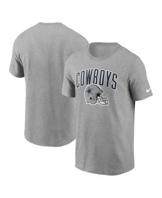 Men's Nike Heather Gray Dallas Cowboys Sideline Team Velocity Performance Long Sleeve T-Shirt