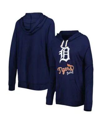 Men's Detroit Tigers Nike Navy Outline Wordmark Fleece Performance Pullover  Hoodie