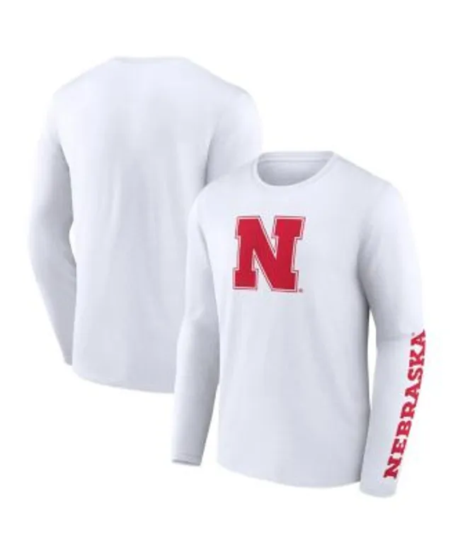 Men's Homefield White Nebraska Huskers 1970s Harry The Husker Vintage T-Shirt