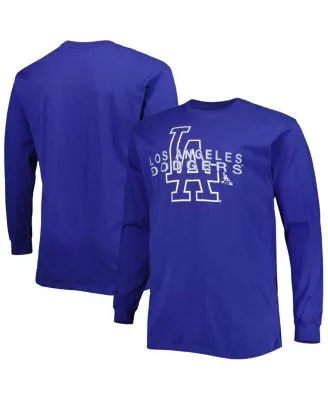 Mitchell & Ness Royal Los Angeles Rams Fashion Long Sleeve T-Shirt