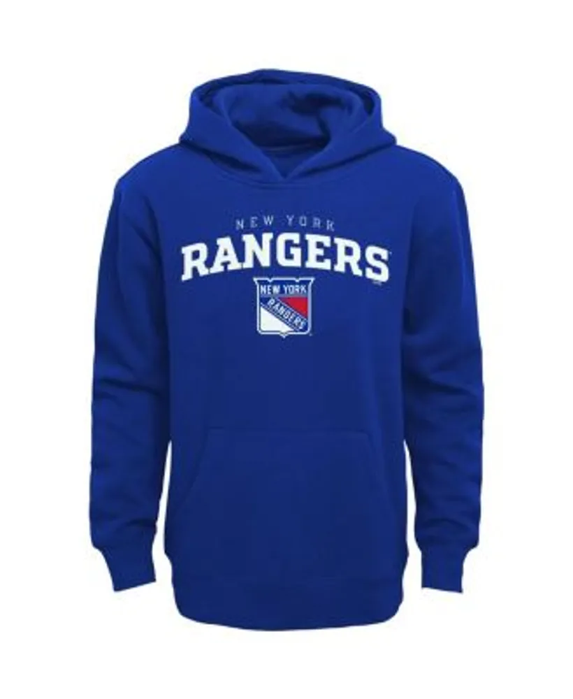 Youth Royal New York Giants Team Pullover Hoodie