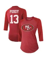 Brock Purdy San Francisco 49ers Majestic Threads Women's Name