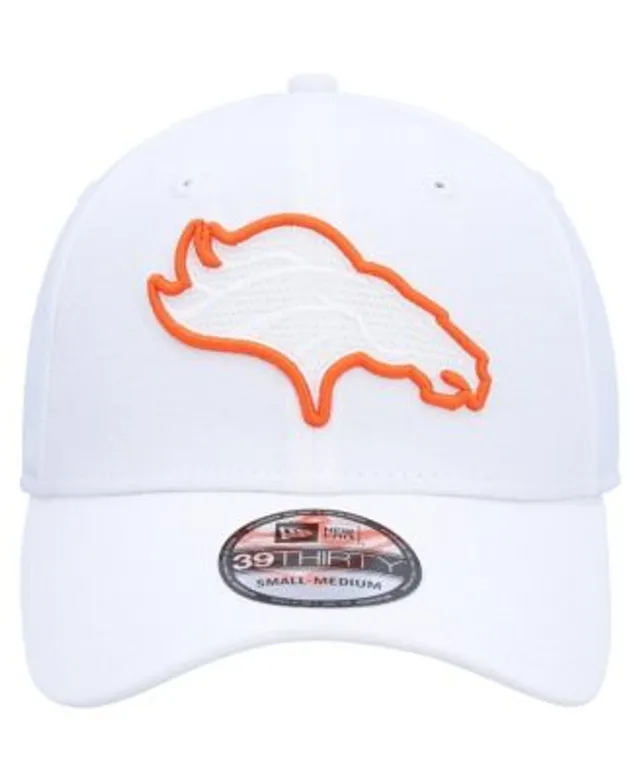 Men's New Era White Denver Broncos Yo Soy Fanatico 39THIRTY Flex Hat