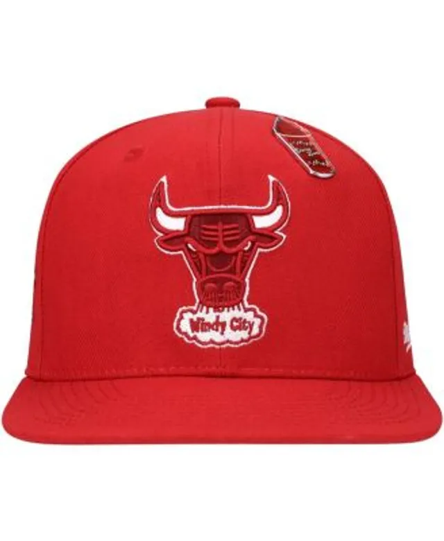 Mitchell & Ness Chicago Bulls Color Bomb Fitted Hat Black