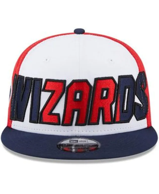 Men's Mitchell & Ness Navy/Red Washington Wizards Team Two-Tone 2.0  Snapback Hat