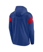 New York Giants Nike Sideline Athletic Stack Performance Pullover Hoodie -  Royal