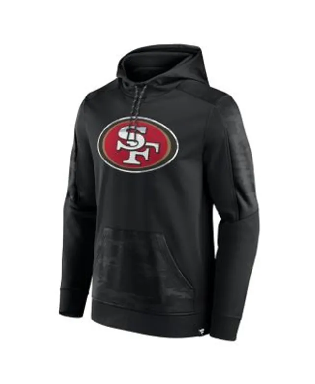 San Francisco 49ers Nike Circuit Logo Essential Performance Pullover Hoodie  - Black