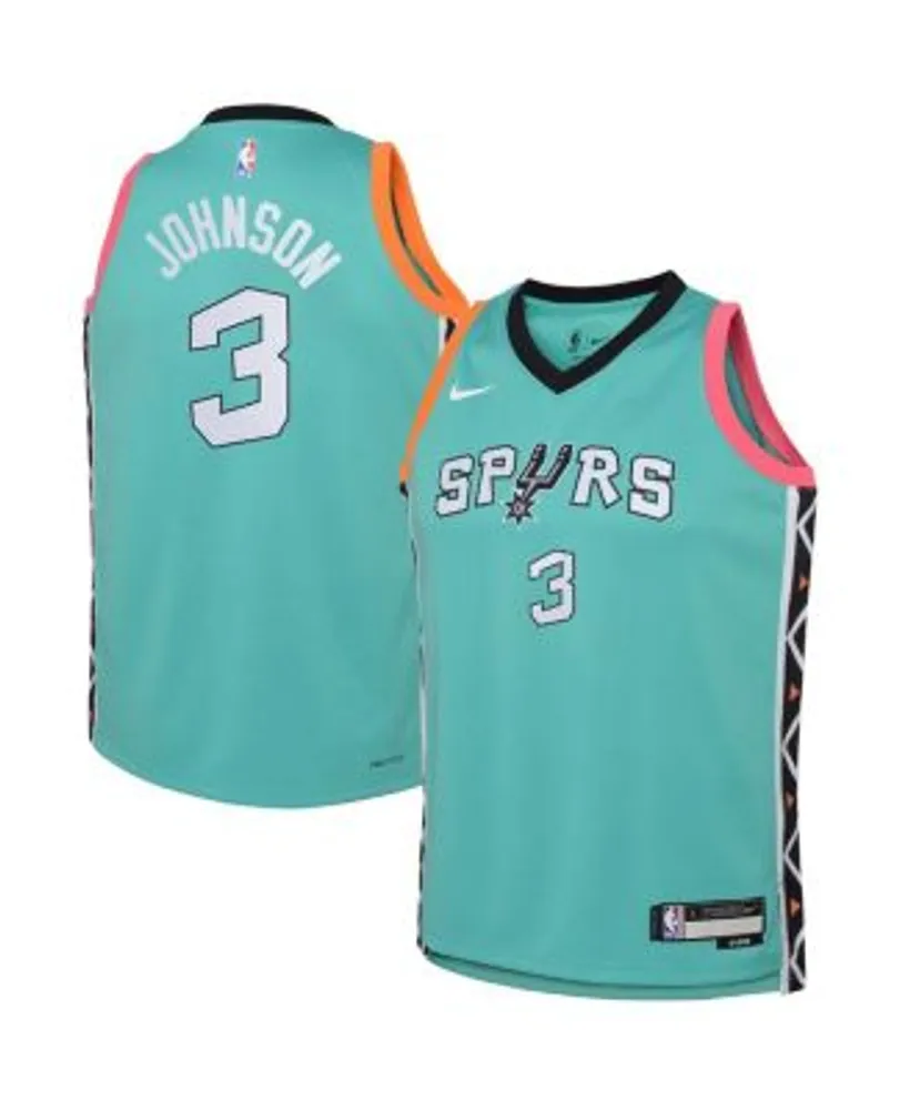 San Antonio Spurs Nike Icon Edition Swingman Jersey 22/23 - Black - Keldon  Johnson - Unisex