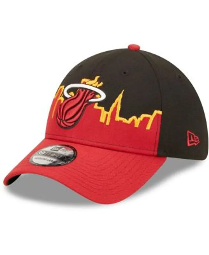 New Era 9FIFTY Miami Heat Foam Trucker Snapback Hat Black