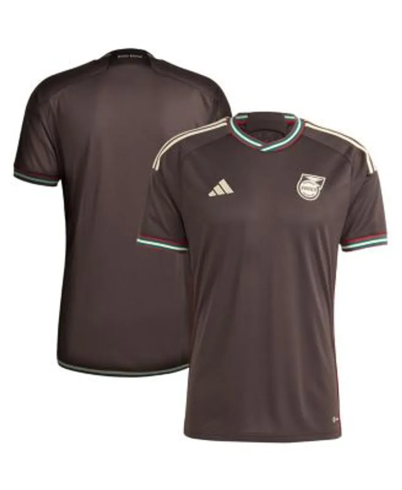 Adidas Women's Jamaica '23 Away Jersey, Small, Brown