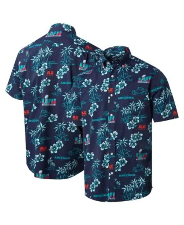 Reyn Spooner Men's Navy Cleveland Indians Aloha Button-Down Shirt - Macy's