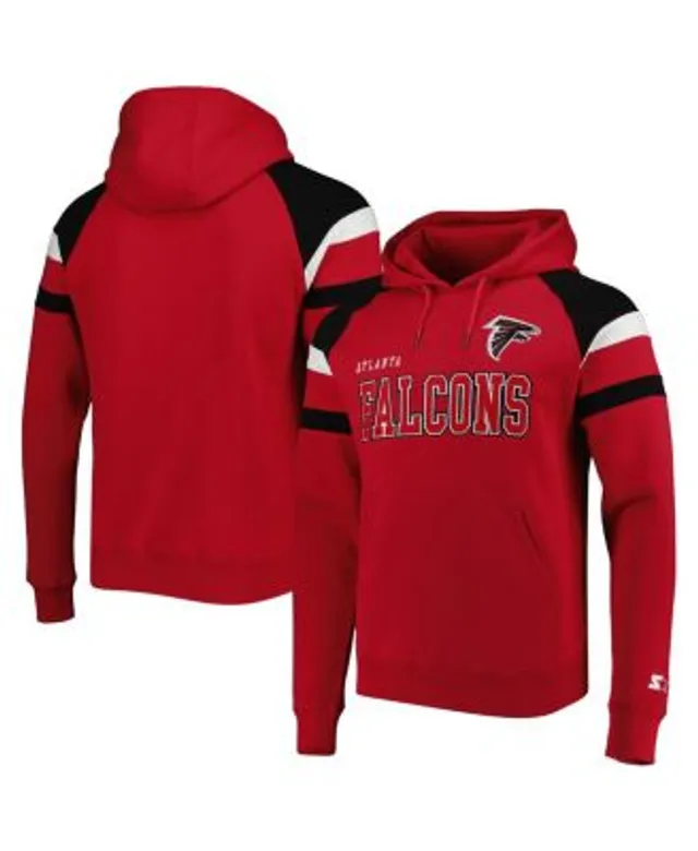 Mitchell & Ness Red Atlanta Falcons Classic Helmet Pullover Hoodie