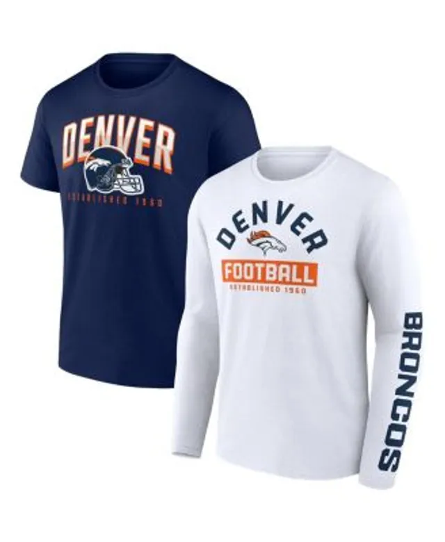 New Era Navy Denver Broncos Local Pack T-Shirt