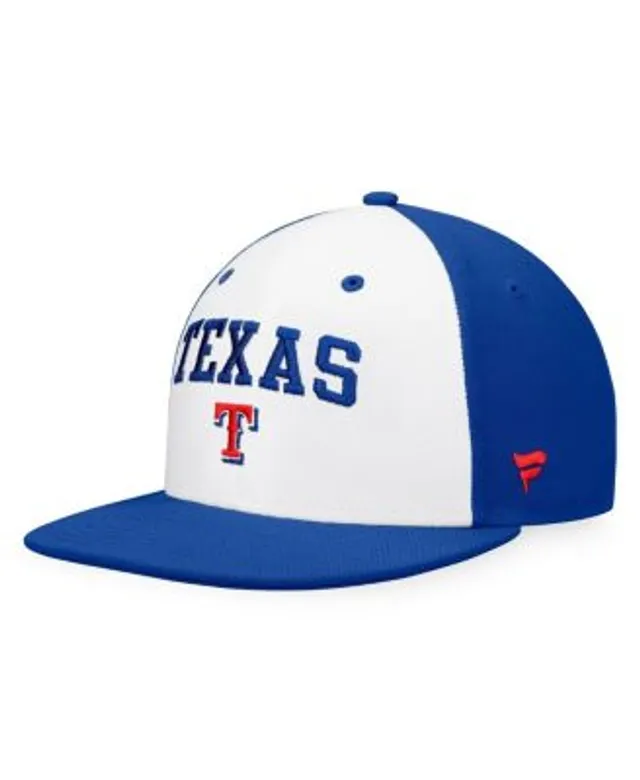 Fanatics Branded Men's Fanatics Branded White/Royal Texas Rangers