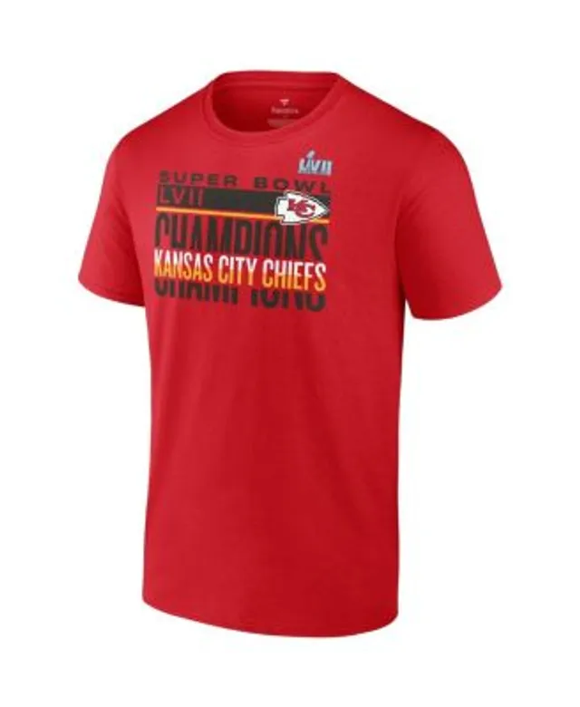 Men's Fanatics Branded Black Kansas City Chiefs Super Bowl LVII Open Sky T- Shirt