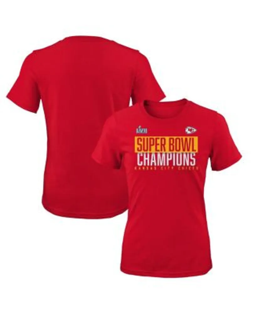 Men's Fanatics Branded Red Kansas City Chiefs Super Bowl LVII Vivid  Striations T-Shirt