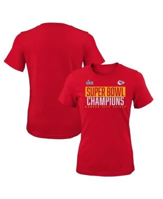 Fanatics Branded Red Kansas City Chiefs Super Bowl LVII Champions Ombre Long Sleeve T-Shirt