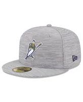 Men's Milwaukee Brewers New Era Navy 2023 Clubhouse 59FIFTY Fitted Hat