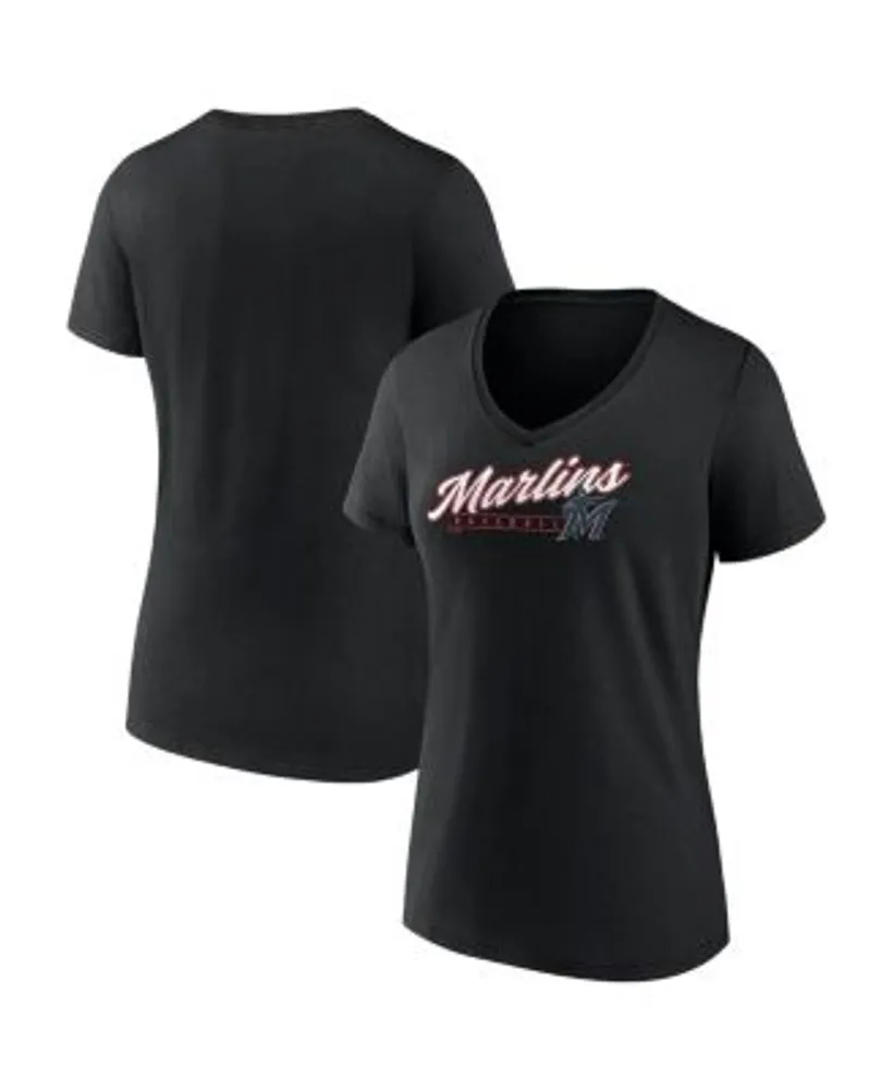 Fanatics Branded Women's Black Colorado Rockies Core Team Lockup Long Sleeve V-Neck T-Shirt - Black