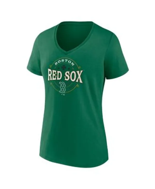Boston Red Sox Fanatics Branded Women's Ultimate Style Raglan V-Neck  T-Shirt - Navy