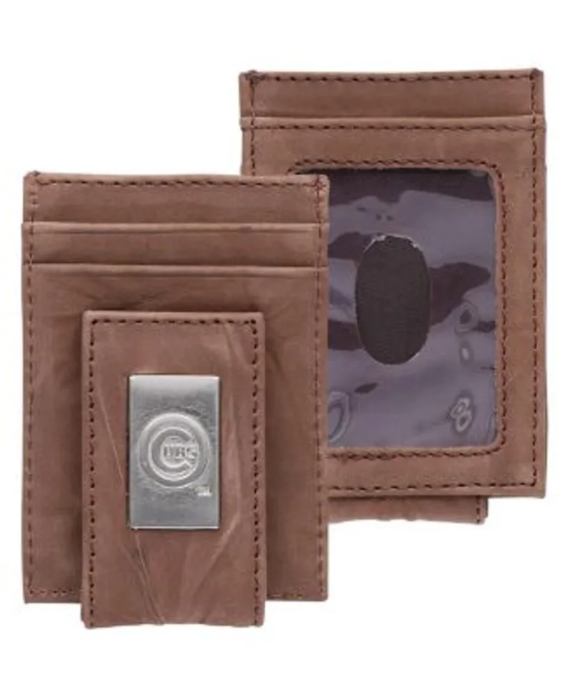 Eagles Wings Chicago Cubs Leather Bifold Wallet in Brown for Men