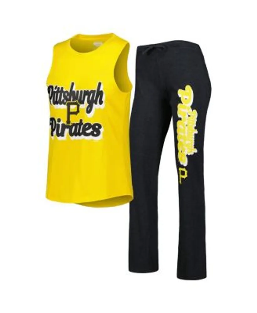 Lids Pittsburgh Steelers Concepts Sport Women's Plus Meter Tank Top and  Pants Sleep Set - Black/Gold