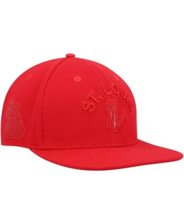 St. Louis Cardinals Pro Standard Logo Snapback Hat - White/Red