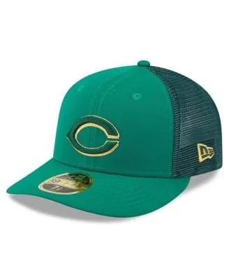 Men's New Era Olive/Blue Cincinnati Reds 59FIFTY Fitted Hat