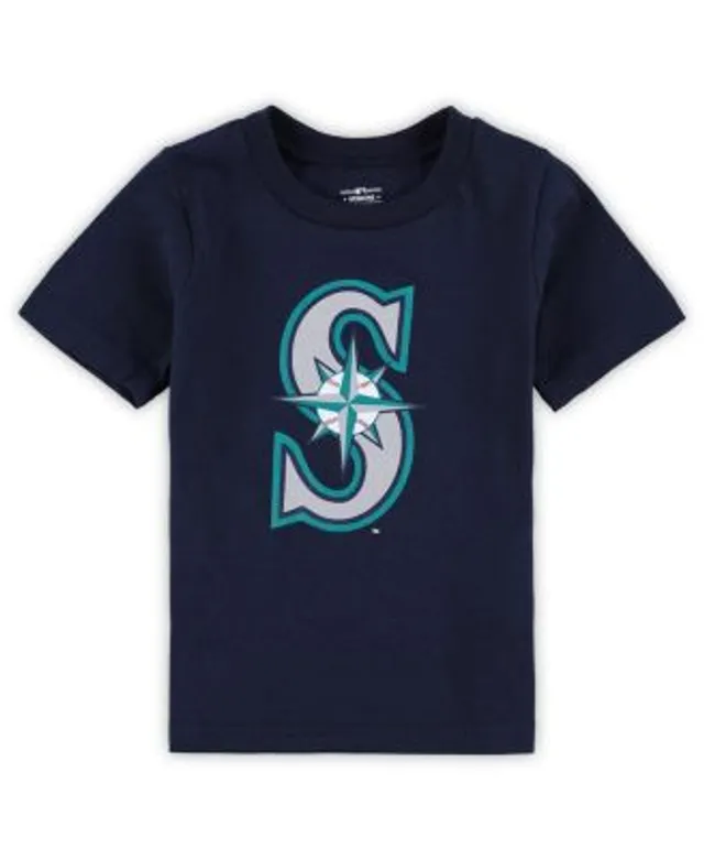 Outerstuff Infant Boys and Girls Navy Boston Red Sox Team Crew Primary Logo  T-shirt