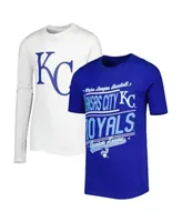 Kansas City Royals Youth Logo T-Shirt - Light Blue