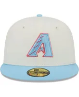 Men's New Era Light Blue/Red Los Angeles Angels Spring Color Two-Tone 59FIFTY Fitted Hat