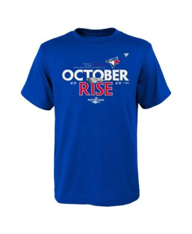 Fanatics Branded Royal Toronto Blue Jays 2022 Postseason Locker Room T-Shirt