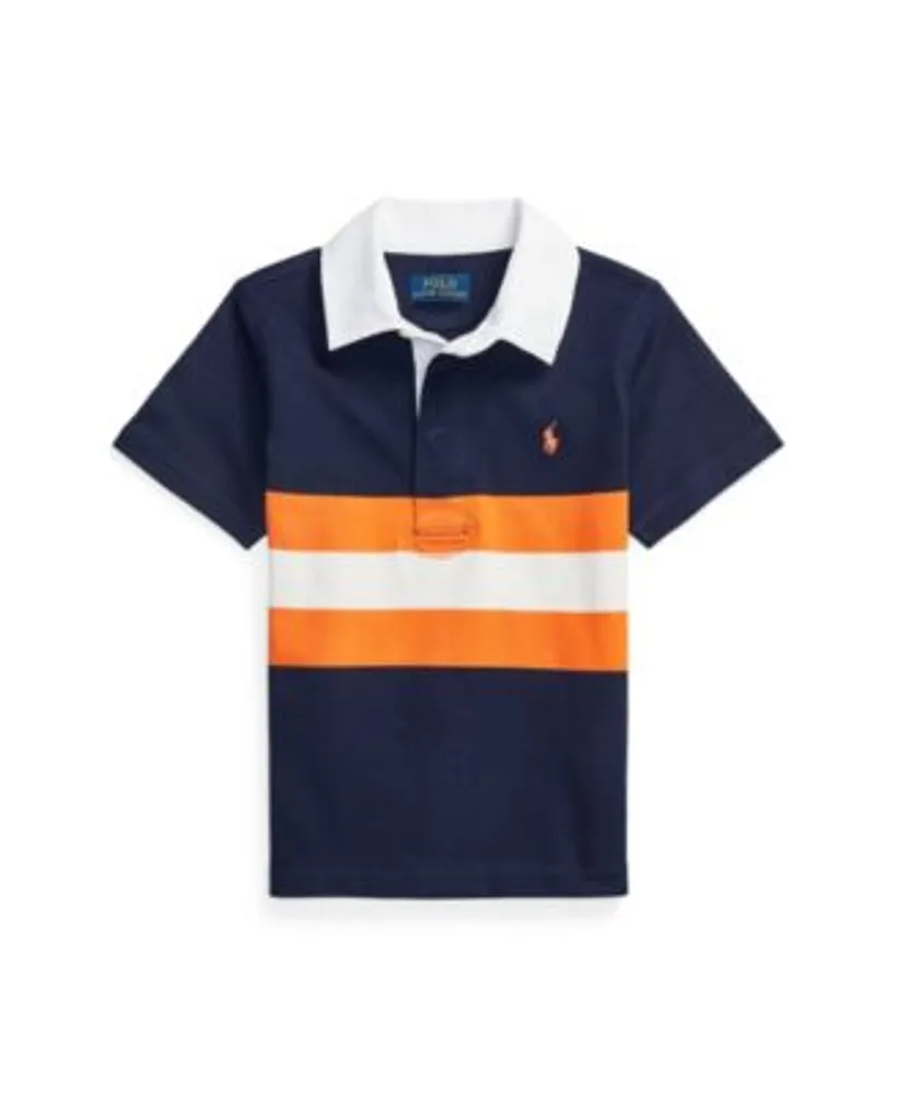 Polo Ralph Lauren Striped Cotton Rugby Shirt - L